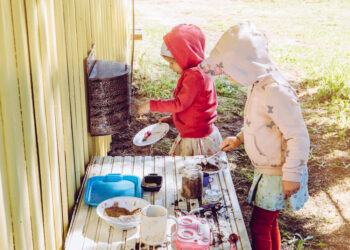 Why your child needs a mud kitchen