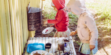 Why your child needs a mud kitchen